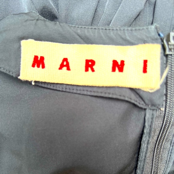 Vintage Marni Black Cocktail Dress - Picture 4 of 16